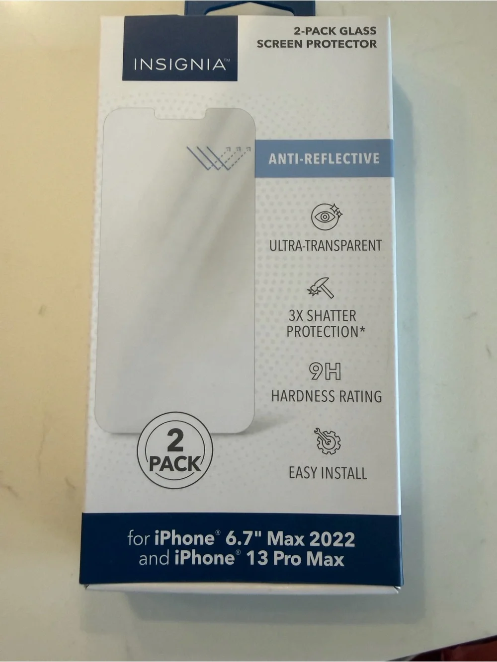 Loopy Lemon Grove case & 2-pack Insignia screen protector for iPhone 13 ProMax